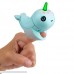 WowWee Fingerlings Light Up Narwhal Nikki Turquoise Friendly Interactive Toy Nikki Turquoise B07HGQY5ZP